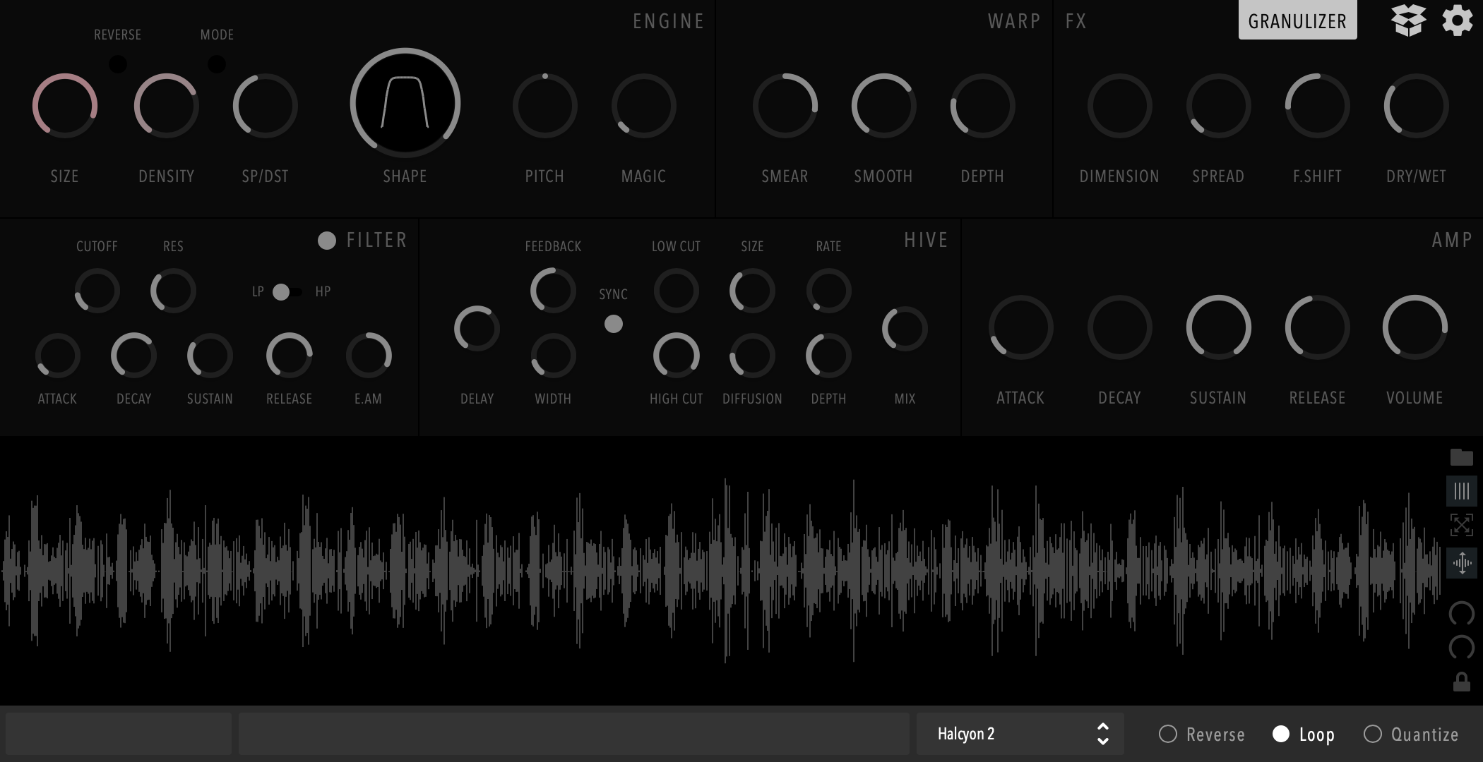 GRANULIZER 2.4 - Kafka theme