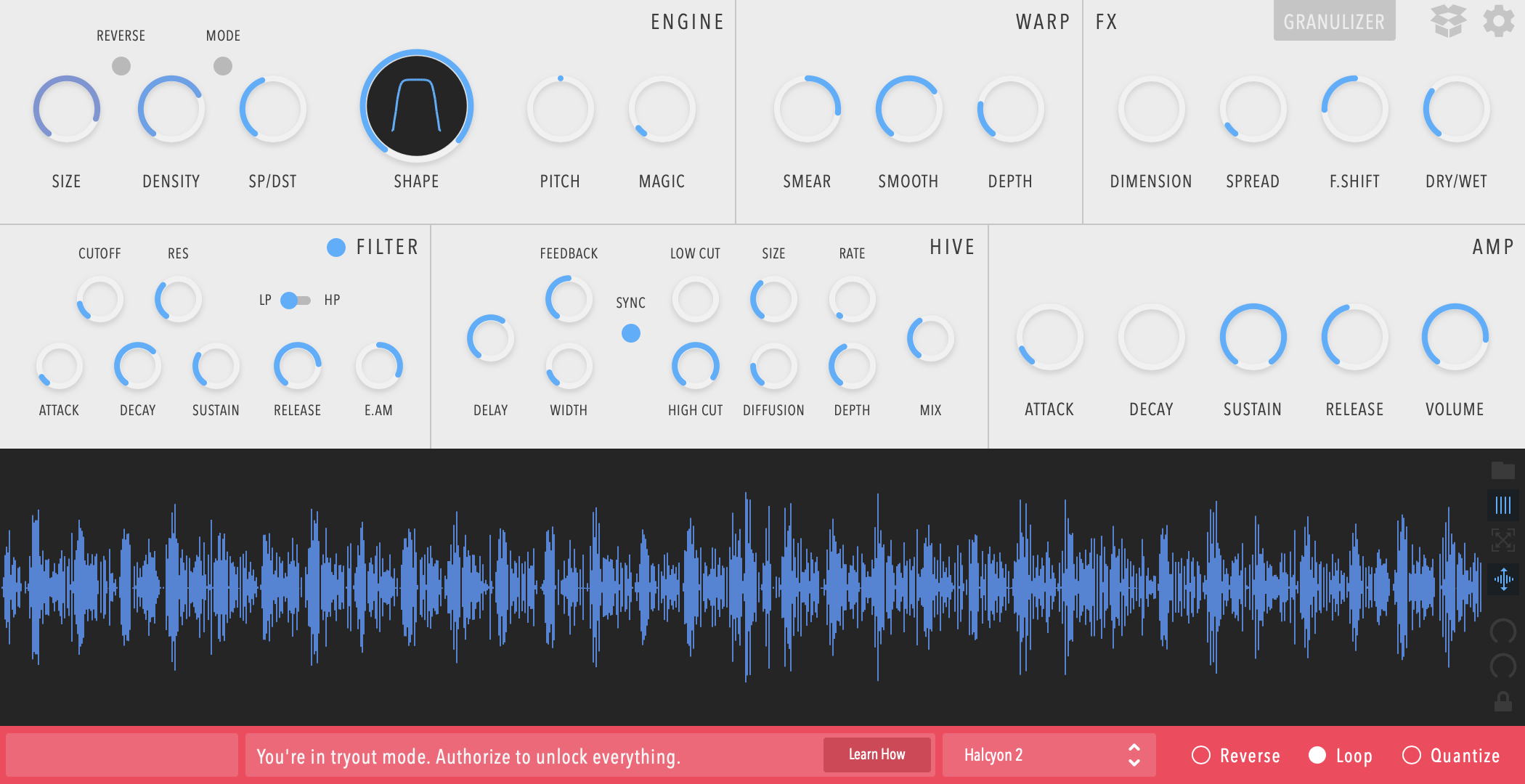 GRANULIZER 2.4 - trial